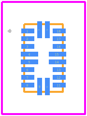 SLG88104V - Renesas Electronics PCB footprint - Other - Other - SLG88104V