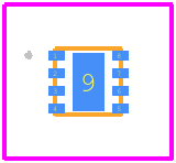 NJG1804K64 - Nisshinbo PCB footprint - Other - Other - (DFN8-64)