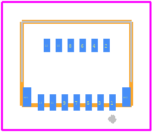 FH35C-13S-0.3SHW(99) - Hirose PCB footprint - Other - Other - FH35C-13S-0.3SHW(99)