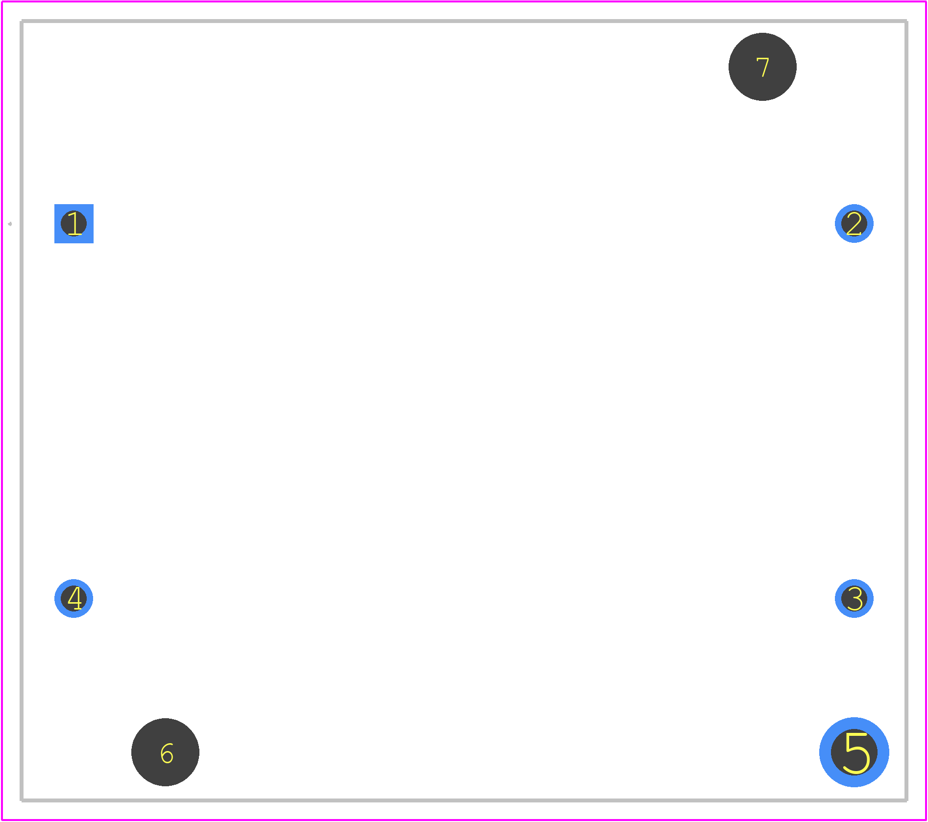 1097 - Keystone Electronics PCB footprint - Other - Other - 1097-2