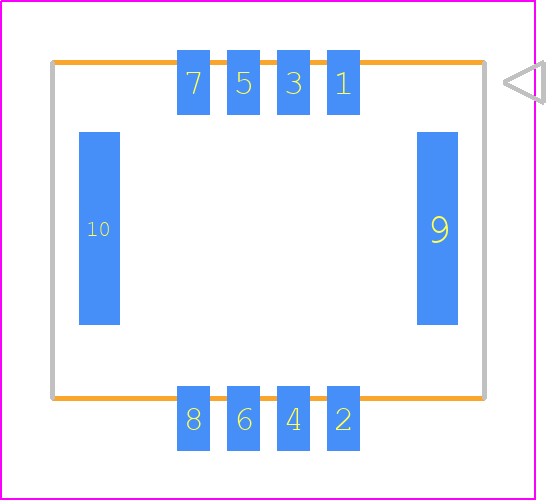 2077600880 - Molex PCB footprint - Other - Other - 20776008YY