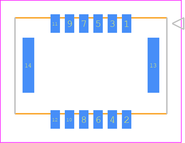 2077601270 - Molex PCB footprint - Other - Other - 20776012YY