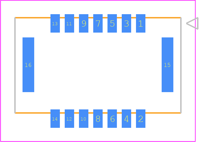2077601480 - Molex PCB footprint - Other - Other - 20776014YY