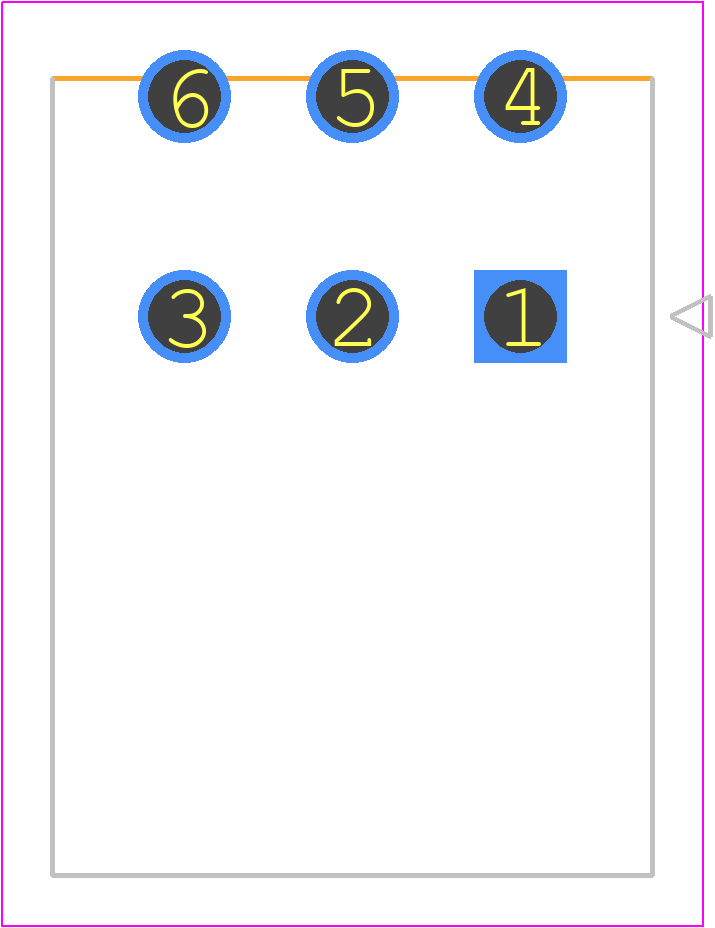 87427-0634 - Molex PCB footprint - Other - Other - 87427-06YY_347202