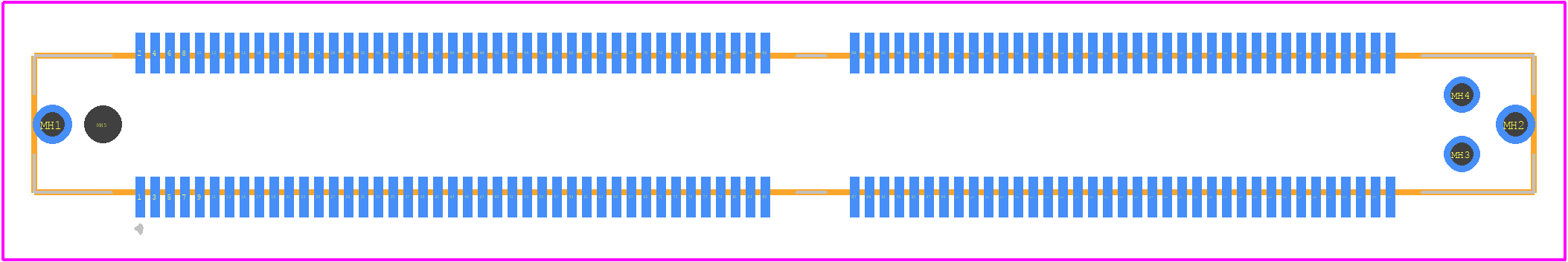 MEC5-080-01-L-DV-W1-K-TR - SAMTEC PCB footprint - Other - Other - MEC5-080-01-L-DV-W1-K-TR-1