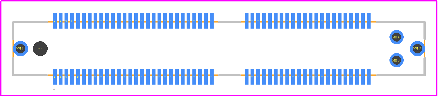 MEC5-050-01-L-DV-W1-K-TR - SAMTEC PCB footprint - Other - Other - MEC5-050-01-L-DV-W1-K-TR-1