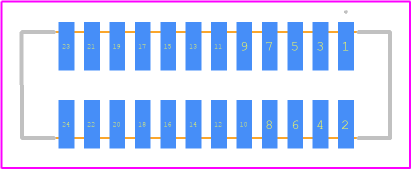 20021221-00024C4LF - Amphenol PCB footprint - Other - Other - 20021221-00024C4LF-1