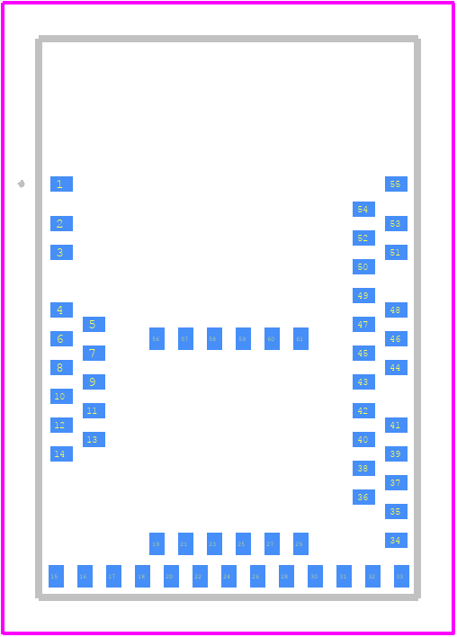 MDBT50Q-P1MV2 - Raytac PCB footprint - Other - Other - MDBT50Q-P1MV2-4