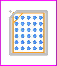 STA333IS - STMicroelectronics PCB footprint - BGA - BGA - STA333IS