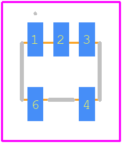 TC1-42X+ - Mini-Circuits PCB footprint - Other - Other - TC1-42X+-1
