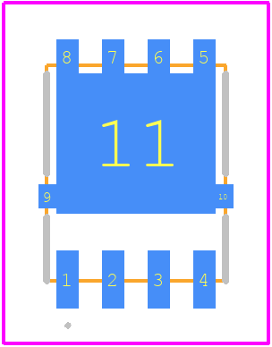 STLD257N4F7AG - STMicroelectronics PCB footprint - Other - Other - STLD257N4F7AG