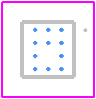 ST33GTPMISPI - STMicroelectronics PCB footprint - Other - Other - WLCSP K8H 12 600FLOW ST