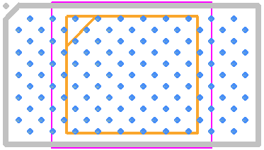 STM32L496WGY6PTR - STMicroelectronics PCB footprint - BGA - BGA - 115WLCSP