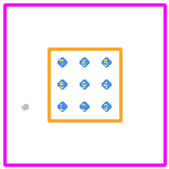 TS4995EIJT - STMicroelectronics PCB footprint - Other - Other - CSP  P 0.5 mm