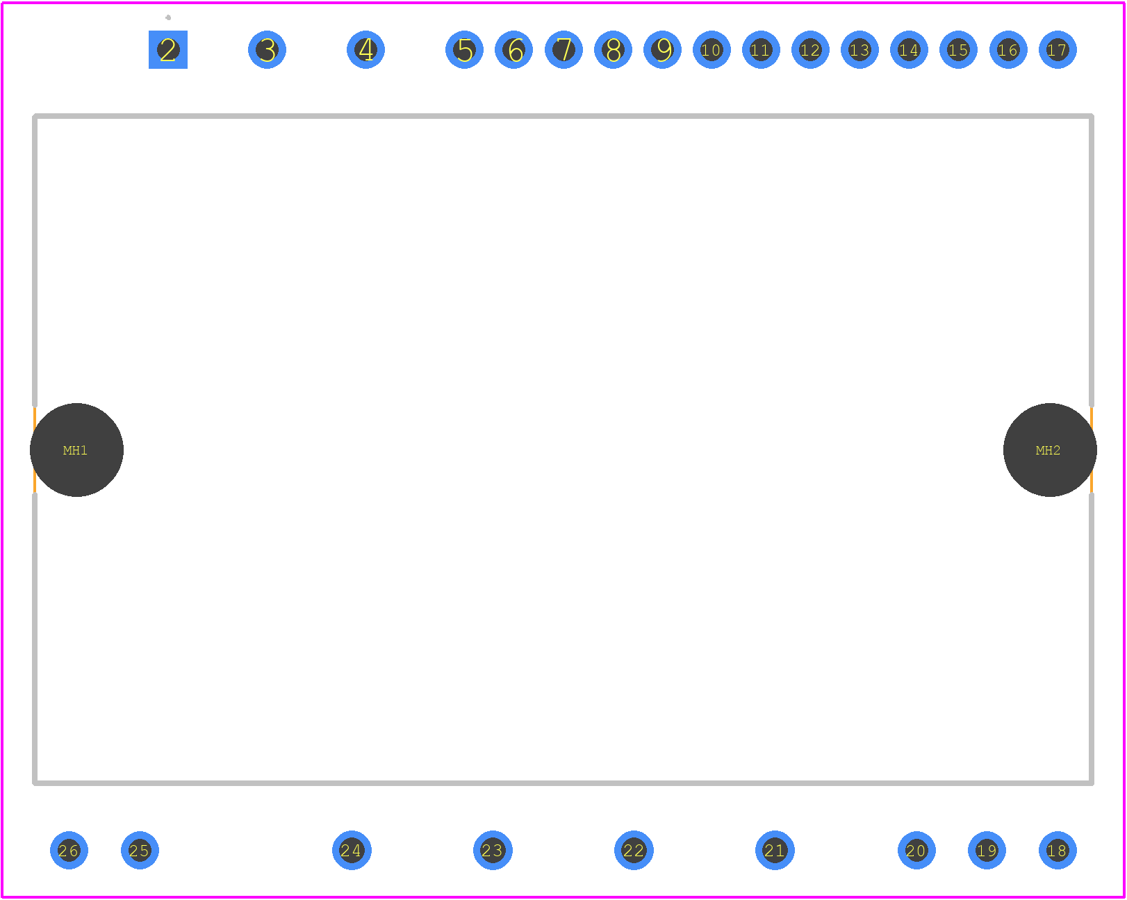 STGIF5CH60TS-X - STMicroelectronics PCB footprint - Other - Other - STGIF5CH60TS-X