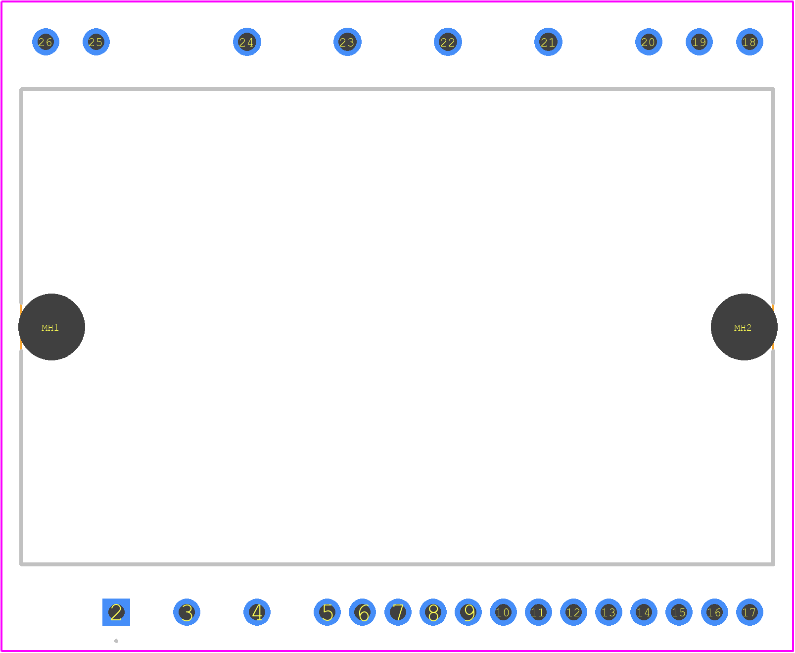 STGIF7CH60TS-LZ - STMicroelectronics PCB footprint - Other - Other - STGIF7CH60TS-LZ