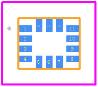 LSM6DSO16IS - STMicroelectronics PCB footprint - Other - Other - LGA-14L 2.5 x 3.0 x 0.74 mm XDM)