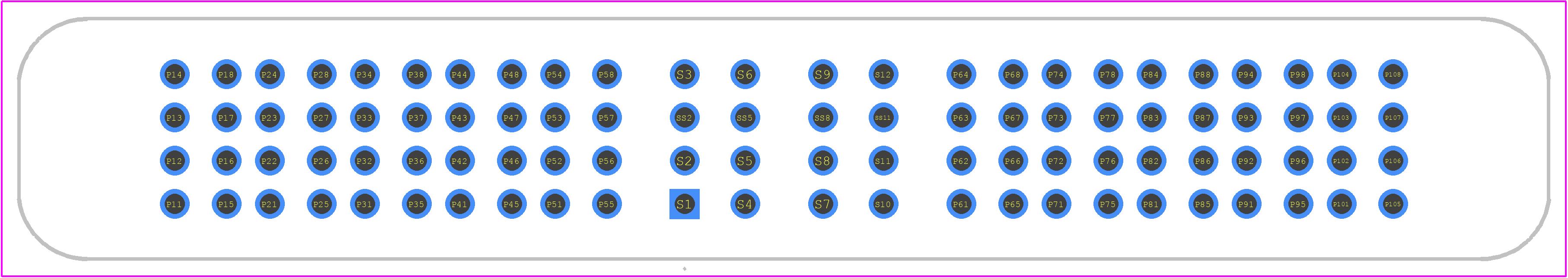 PDC2110F0001 - Prolanv PCB footprint - Other - Other - PDC2110F0001-4