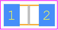 WFC1206R0120FE66 - Vishay PCB footprint - Resistor Chip - Resistor Chip - 1206 (3216 Metric)_2025