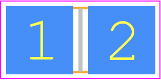 ALN2512F25R0E-1 - Ohmite PCB footprint - Resistor Chip - Resistor Chip - ALN2512F25R0E-1