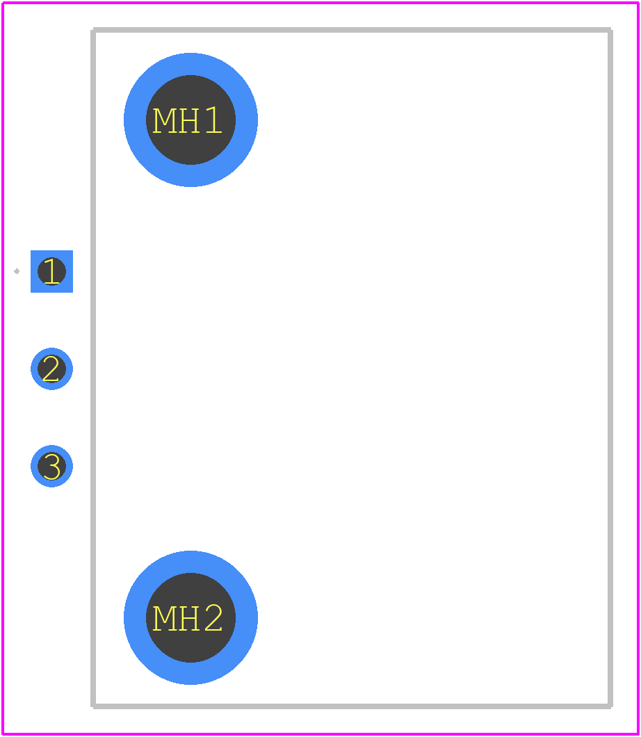 175781-1 - TE Connectivity PCB footprint - Other - Other - 175781-1-1