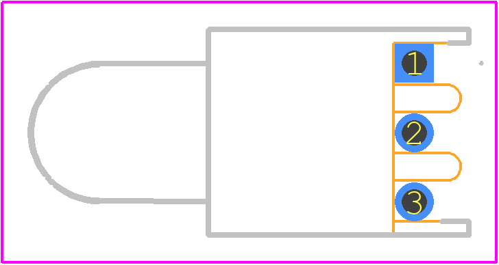 WP59CB/EGW - Kingbright PCB footprint - Other - Other - WP59CB/EGW-1