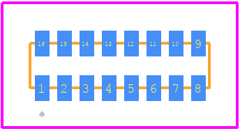 742C163000X - CTS PCB footprint - Other - Other - 742C163000X-2