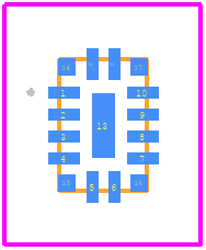 LT8608SEV#TRMPBF - Analog Devices PCB footprint - Other - Other - LQFN Package 12-Lead (2mm × 3mm × 0.74mm)