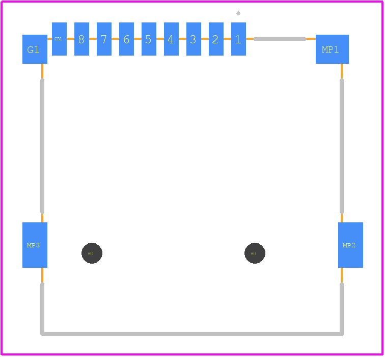 MICRO-SD-CARD - Olimex Ltd. PCB footprint - Other - Other - MICRO-SD-CARD-6