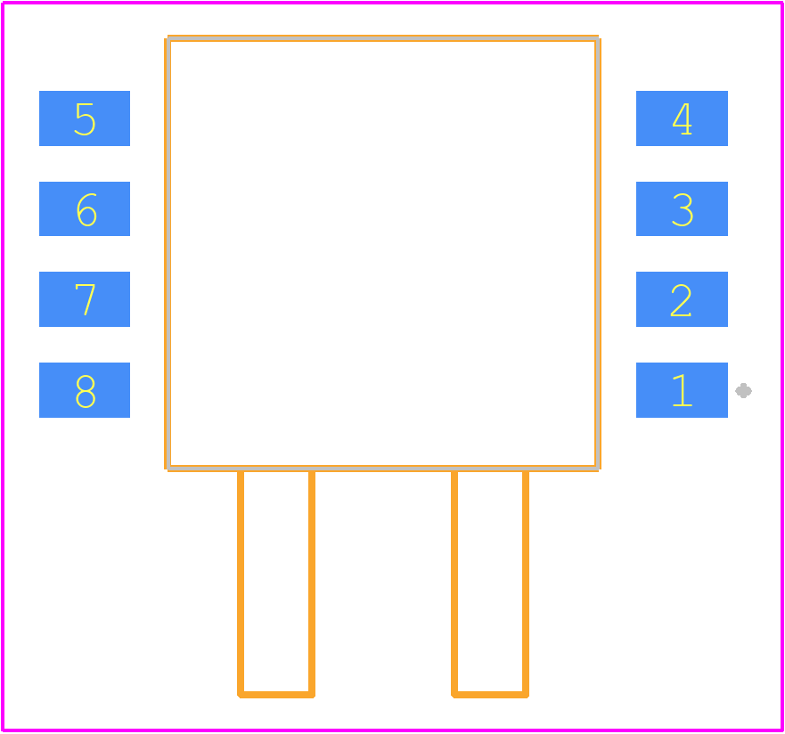 MPXV7025DP - NXP PCB footprint - Other - Other - CASE 1351-01 ISSUE O