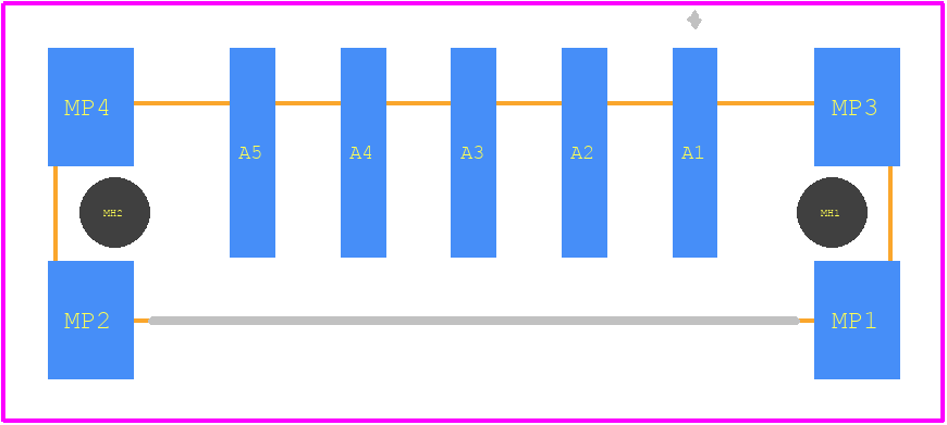 254832 - TE Connectivity PCB footprint - Other - Other - 254832