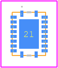 PI3USB14-AZHEX - Diodes Incorporated PCB footprint - Other - Other - PI3USB14-AZHEX-1