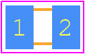 63MU103KZ12012 - Rubycon PCB footprint - Capacitor Chip Non-polarised - Capacitor Chip Non-polarised - 0805 (2012 Metric)