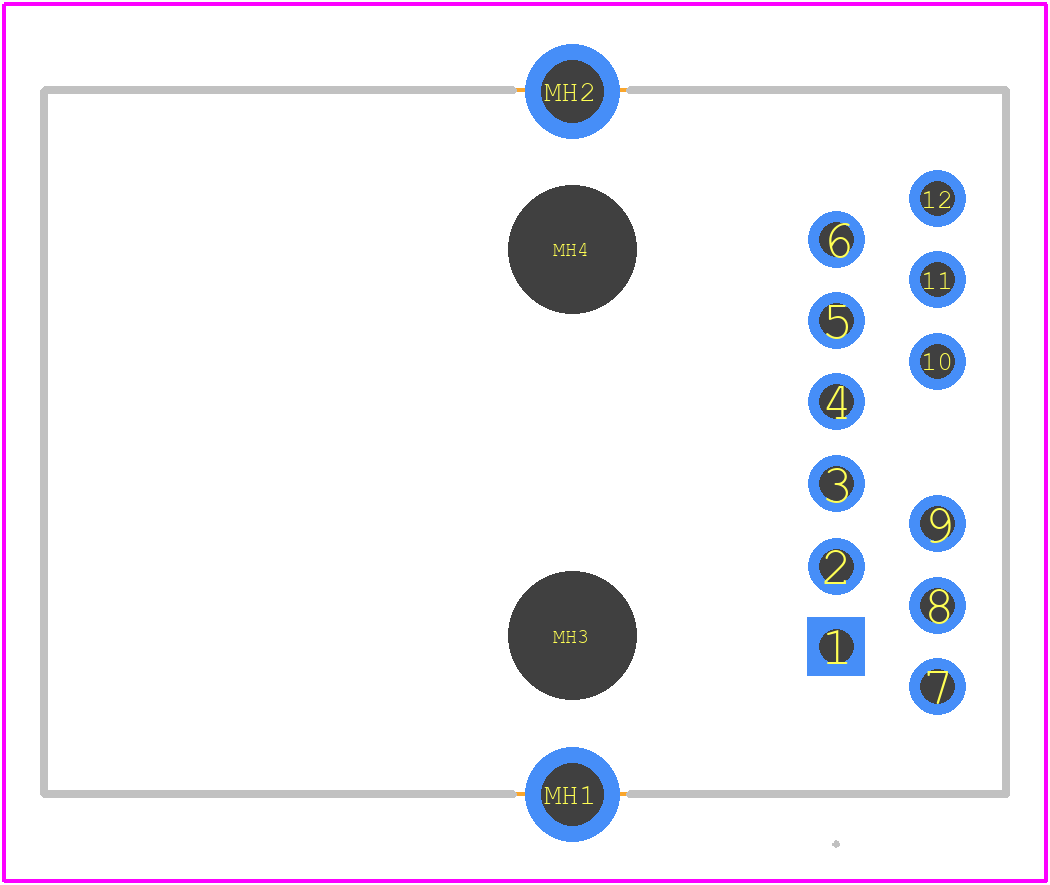 RJMG201220030NR - Amphenol PCB footprint - Other - Other - RJMG201220030NR-2