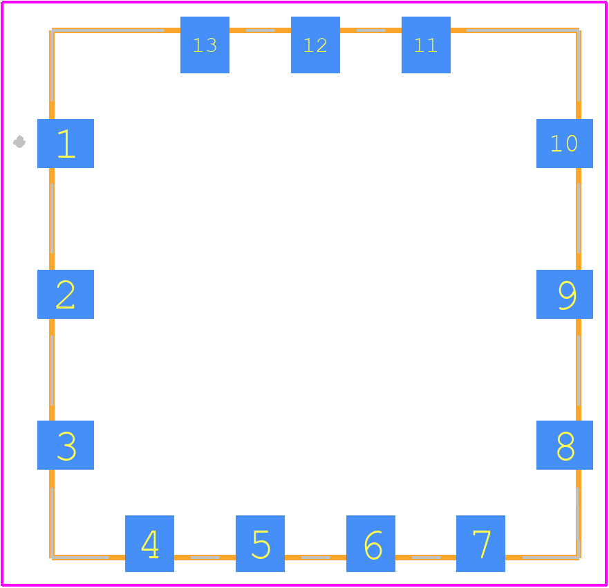 CBP-1555C+ - Mini-Circuits PCB footprint - Other - Other - CBP-1555C+-2