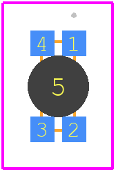 IN-S124TCRRGB - Inolux PCB footprint - Other - Other - 1204