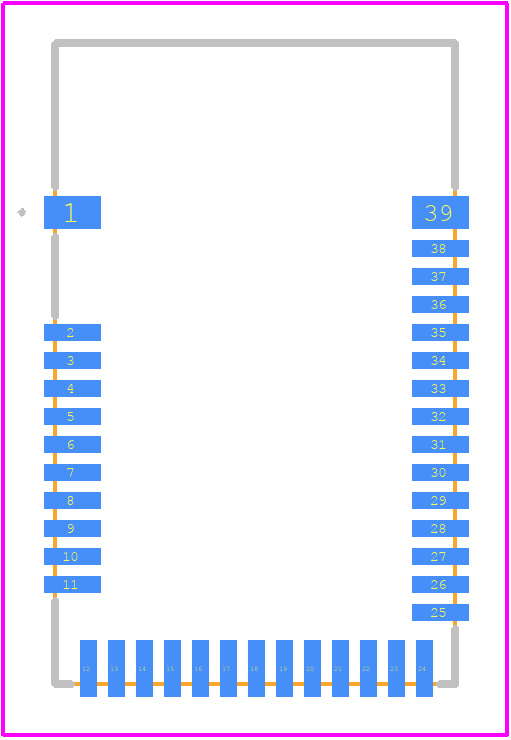 MDBT42Q-AT - Raytac PCB footprint - Other - Other - MDBT42Q-AT-4