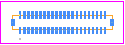 DF37B-44DP-0.4V(51) - Hirose PCB footprint - Other - Other - DF37B-44DP-0.4V(51)-2