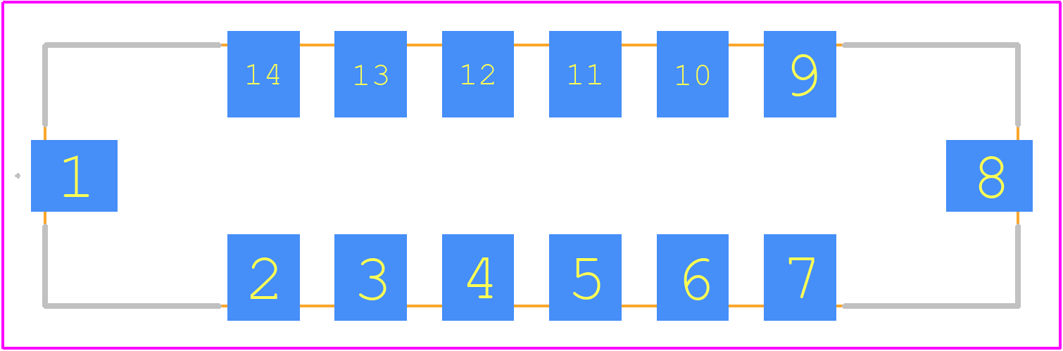 BPF-A113+ - Mini-Circuits PCB footprint - Other - Other - BPF-A113+-1