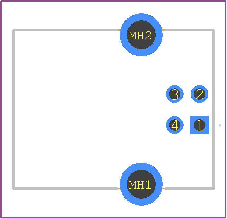 USBBU1BN - Econ Connect PCB footprint - Other - Other - USBBU1BN-3
