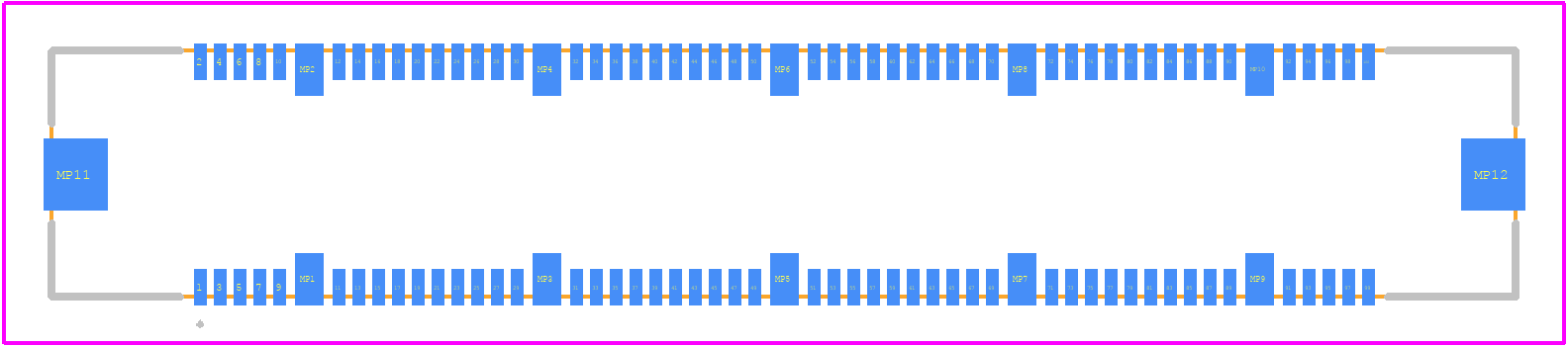 FX11B-100S/10-SV(71) - Hirose PCB footprint - Other - Other - FX11B-100S/10-SV(71)-2