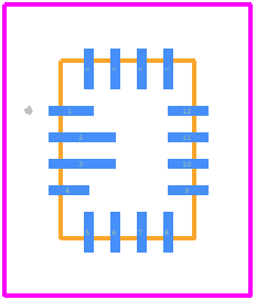 MPQ9843GL-Z - Monolithic Power Systems (MPS) PCB footprint - Other - Other - MPQ9843GL-Z-1
