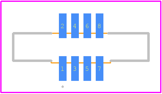 FFC3A20-04-T - GCT (GLOBAL CONNECTOR TECHNOLOGY) PCB footprint - Other - Other - FFC3A20-04-T-6