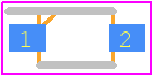 DZ2-J100M0L - Panasonic PCB footprint - Small Outline Diode Flat Lead - Small Outline Diode Flat Lead - DZ2J100M0L