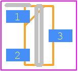 BAV-99 - Panasonic PCB footprint - SOT23 (3-Pin) - SOT23 (3-Pin) - TO-236AA/SOT-23