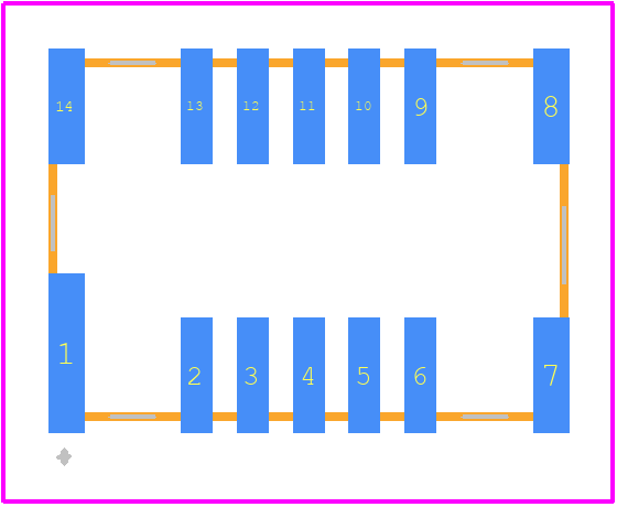 AMG-8834 - Panasonic PCB footprint - Other - Other - AMG8834-1