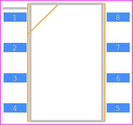AQW-212EHA - Panasonic PCB footprint - Small Outline Packages - Small Outline Packages - AQW212EHA
