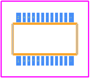 AXK-824145WG - Panasonic PCB footprint - Other - Other - AXK824145WG-4