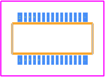 AXK-830145WG - Panasonic PCB footprint - Other - Other - AXK830145WG-3