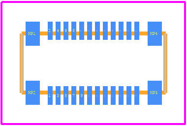 AXT-524124 - Panasonic PCB footprint - Other - Other - AXT524124-1